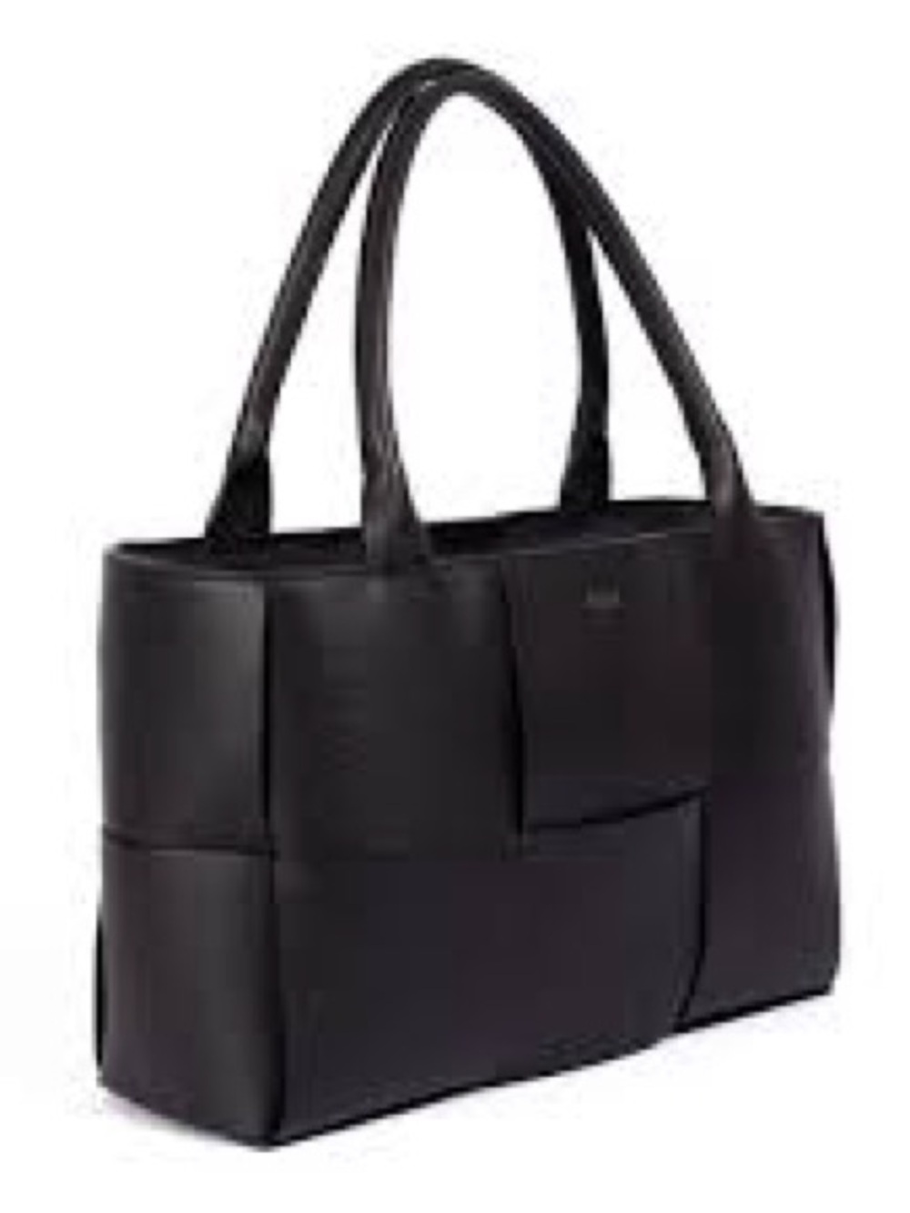 Black Quilted Acro Leather Bag Chiara Ferretti